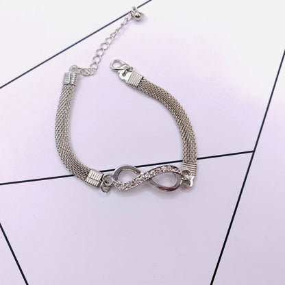 Zilveren Infinity Armband Elegante Sieraden