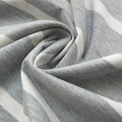 Herenpyjama Korte Mouwen Gestreept Comfortabel Short
