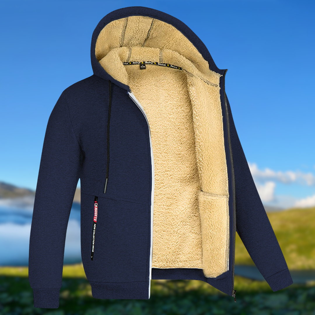 Herenjack met Capuchon Waterdicht en Ademend