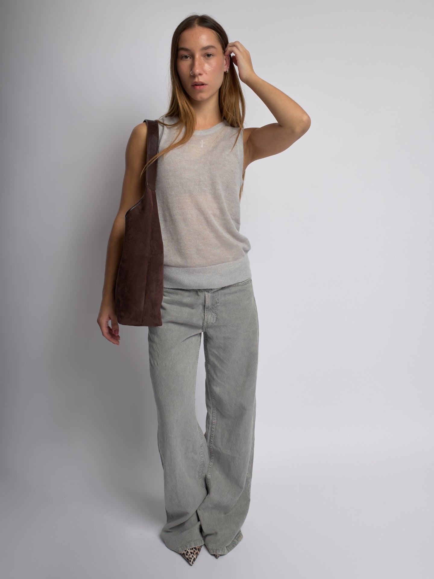 Halfronde Vegan Leren Tote Tas – Stijlvol, Praktisch & Duurzaam