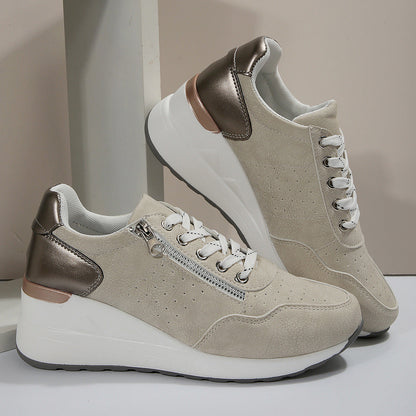 Dames Comfortabele Wandelschoenen met Steun en Goede Demping
