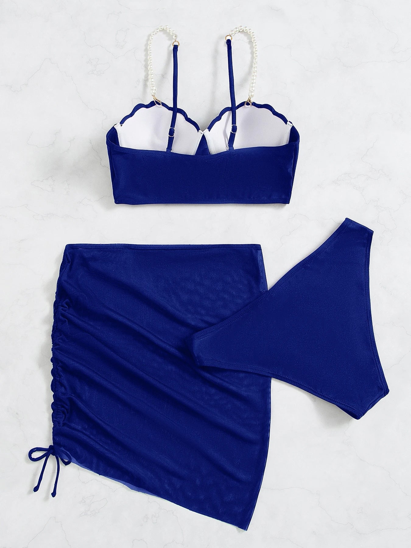 Dames Bikiniset Driedelig Stijlvol Zomeroutfit