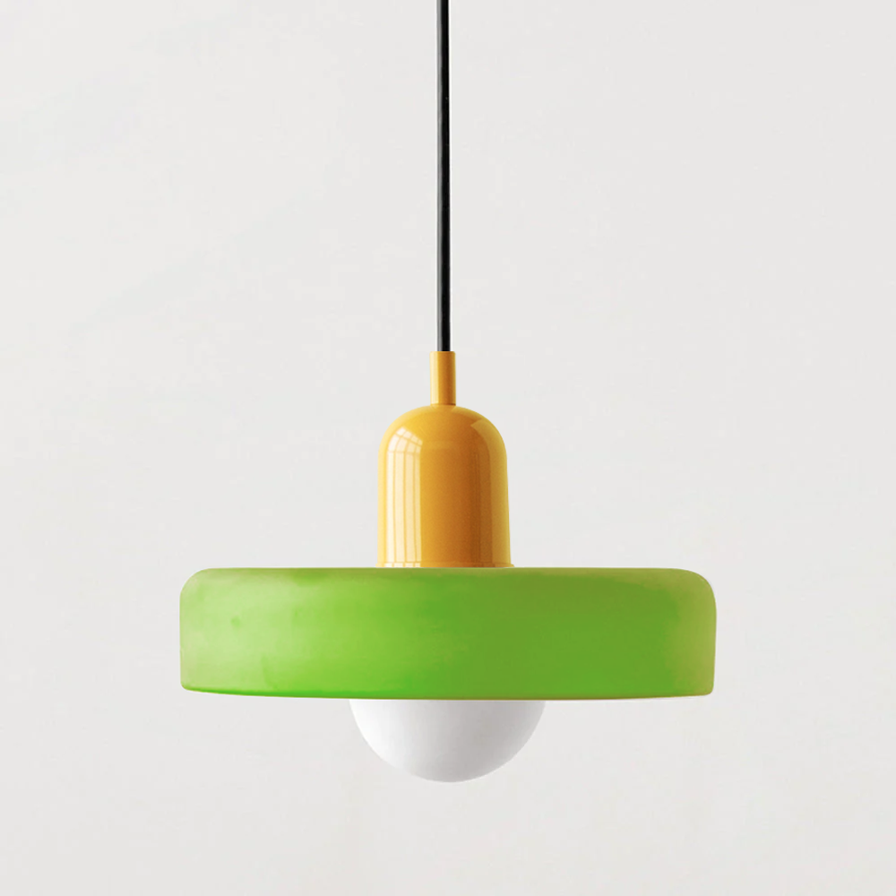 Kleurrijke Hanglamp van Glas Modern Design