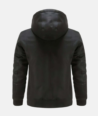 Heren Winterjas met Stijlvolle Afwerking en Warme Voering