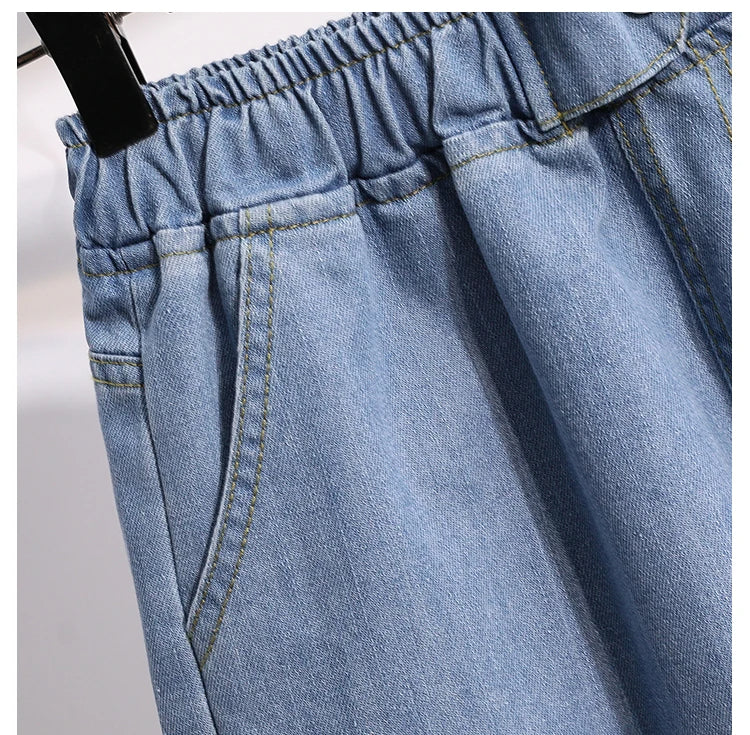 Plus Size Short Casual Trendy Dame Broek