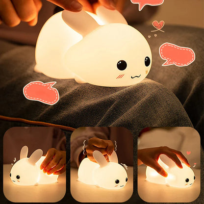 Konijnen Nachtlampje BunnyGlow Zacht Lichtje