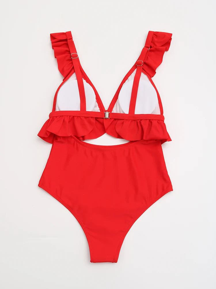 Cecilia Badpak Trendy Zwart Sexy Zwemkleding