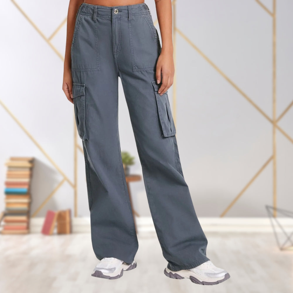 Dames Cargobroek Slim Fit Maya - Mode Vibes
