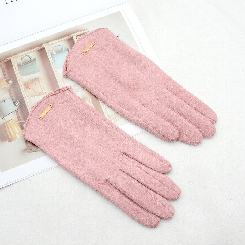 Dames Suède Handschoenen Warm en Stijlvol