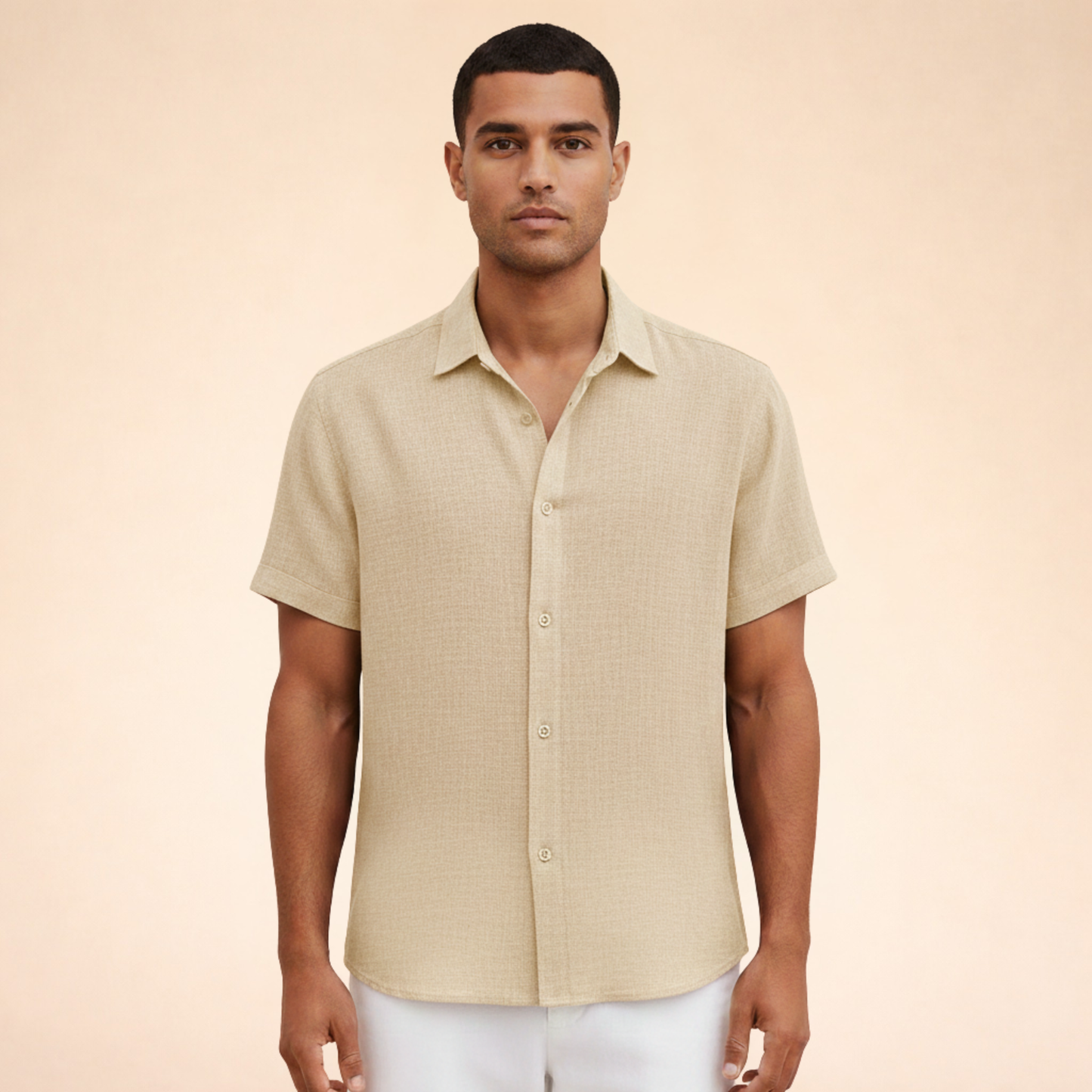 Lucas | Verfijnd casual polo Overhemd voor overdag