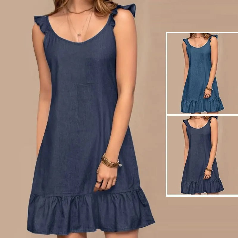 Zomerjurk Vrouw Casual Stijlvol Mode Jurk - Mode Vibes