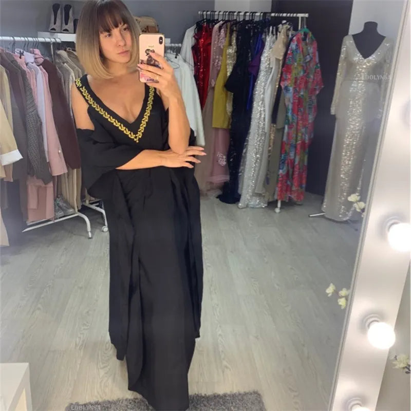 Jasmijn Kaftan Lange Stijlvolle Zomerjurk
