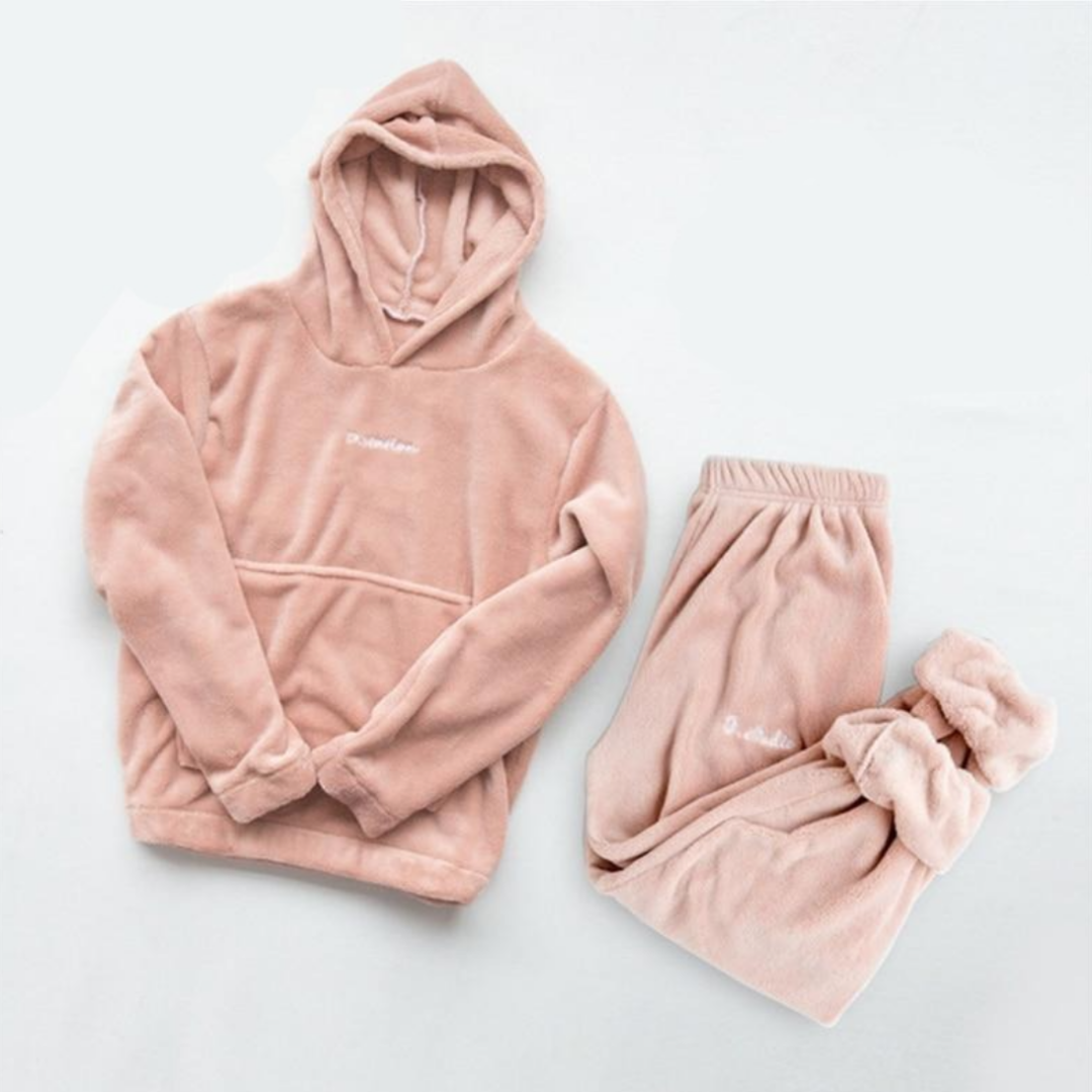 Zachte Fleece Huispak voor Vrije Dag Comfortabel