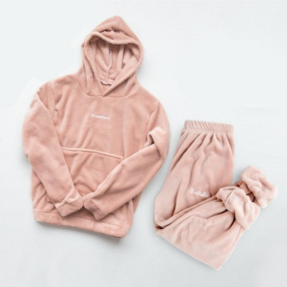 Zachte Fleece Huispak voor Vrije Dag Comfortabel