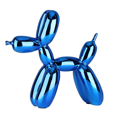 Kunststof Honden Sculptuur BouncePup Ballonhond Figuur