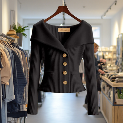 Dames Gebreid Vest Comfortabele Pasvorm
