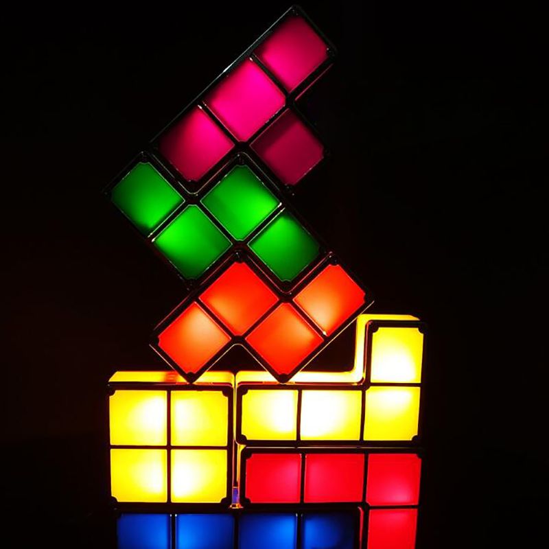 Modulaire LED Lamp LumiBlocks Tetris Stijl