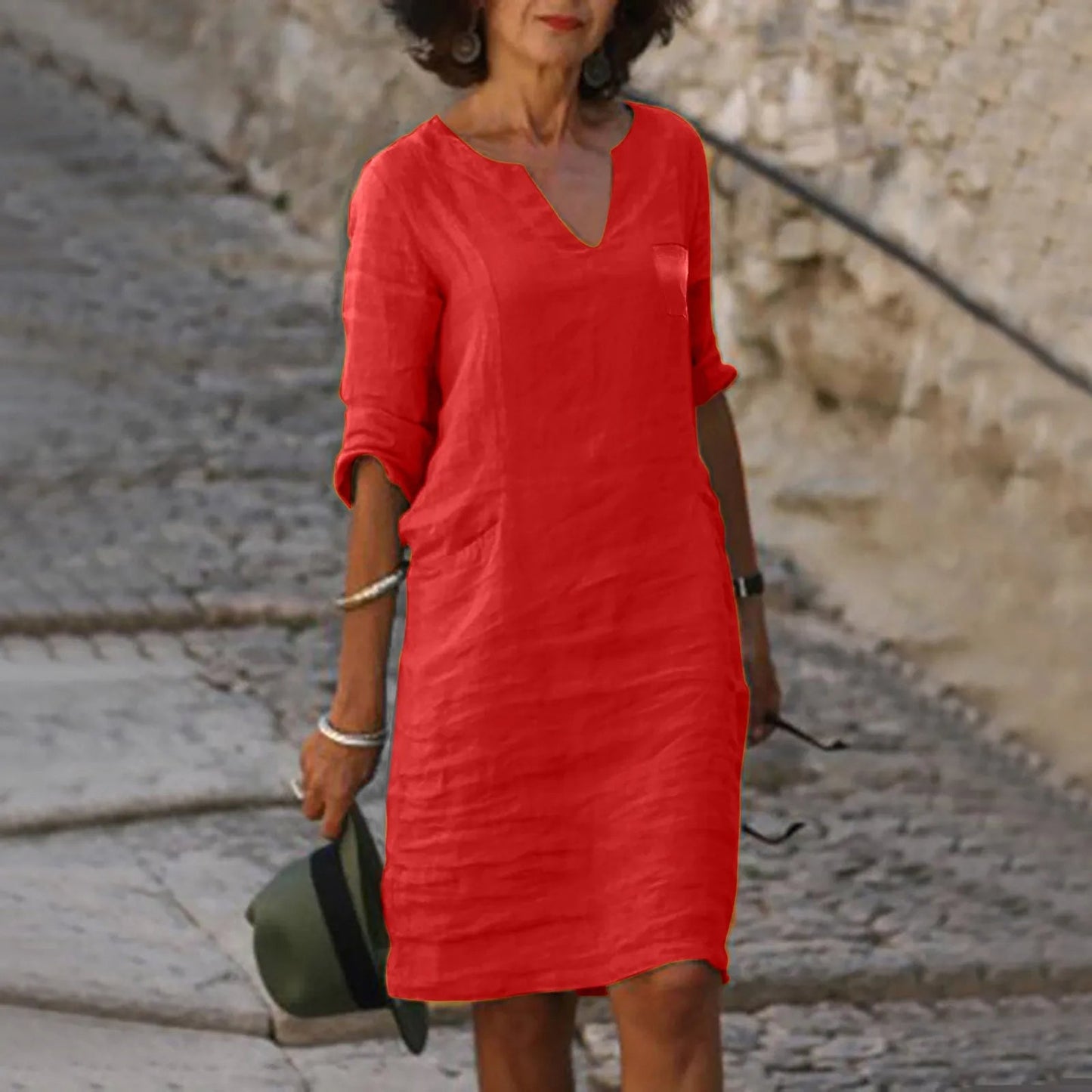 Rona Elegante Jurk – Luchtige Dames Jurk