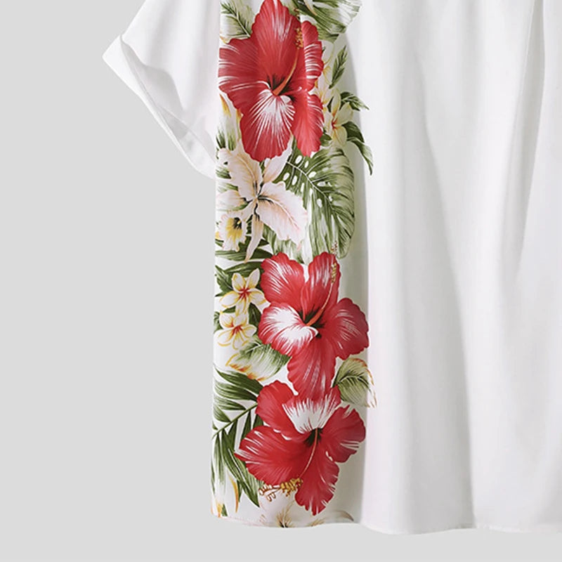 Casual Overhemd voor Mannen Zomerse Stijl