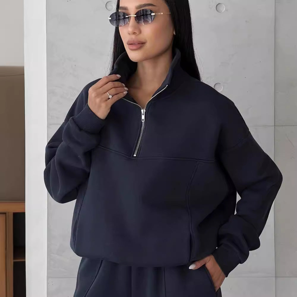 Dames Trainingsset 2-Delig met Rits Stoer Deborah