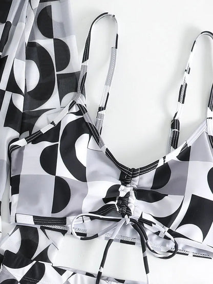 Trendy Bikini Set 3-Delig voor Vrouw