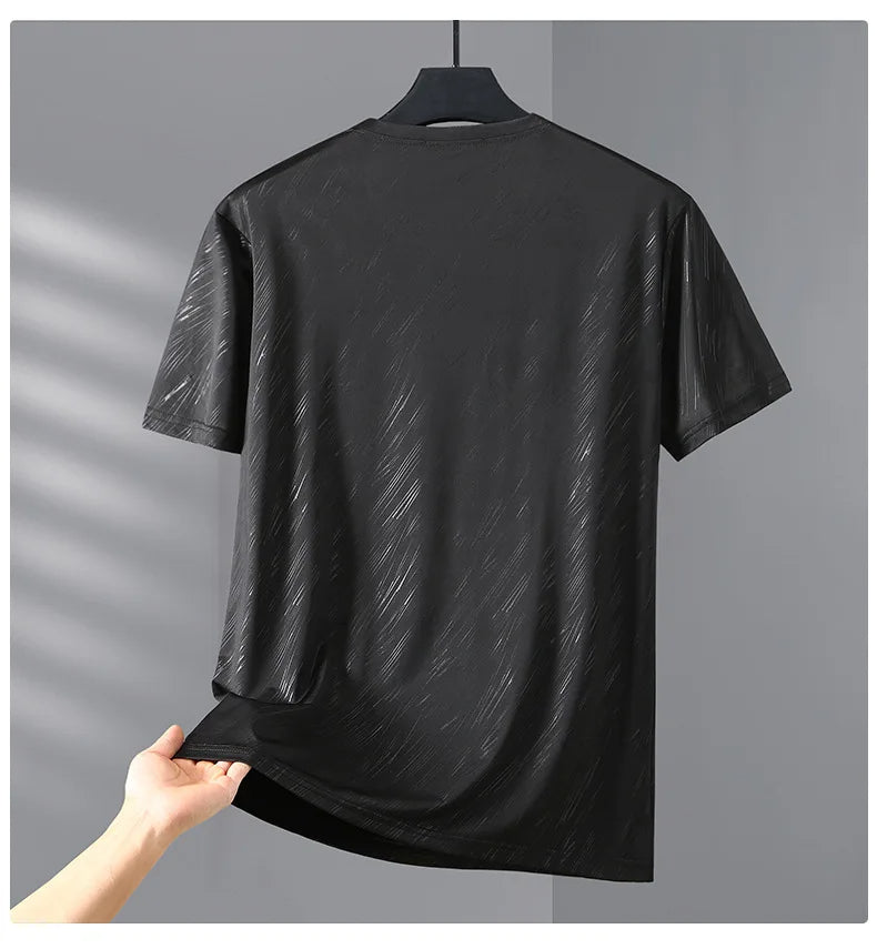 Plus Size T-Shirt Zwart Trendy voor Dames