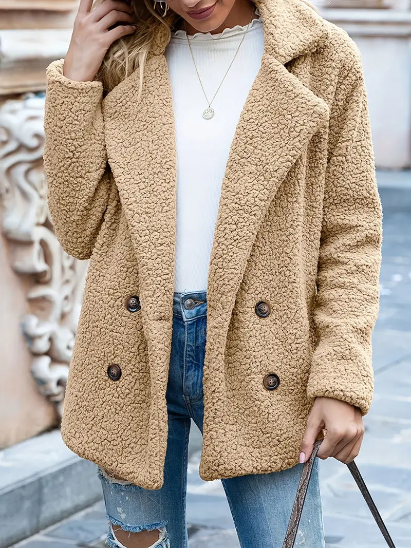 Thermische Jas Warmte Isolatie met Revers - Mode Vibes