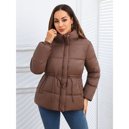 Dames Pufferjas Warm Gewatteerd Elegant