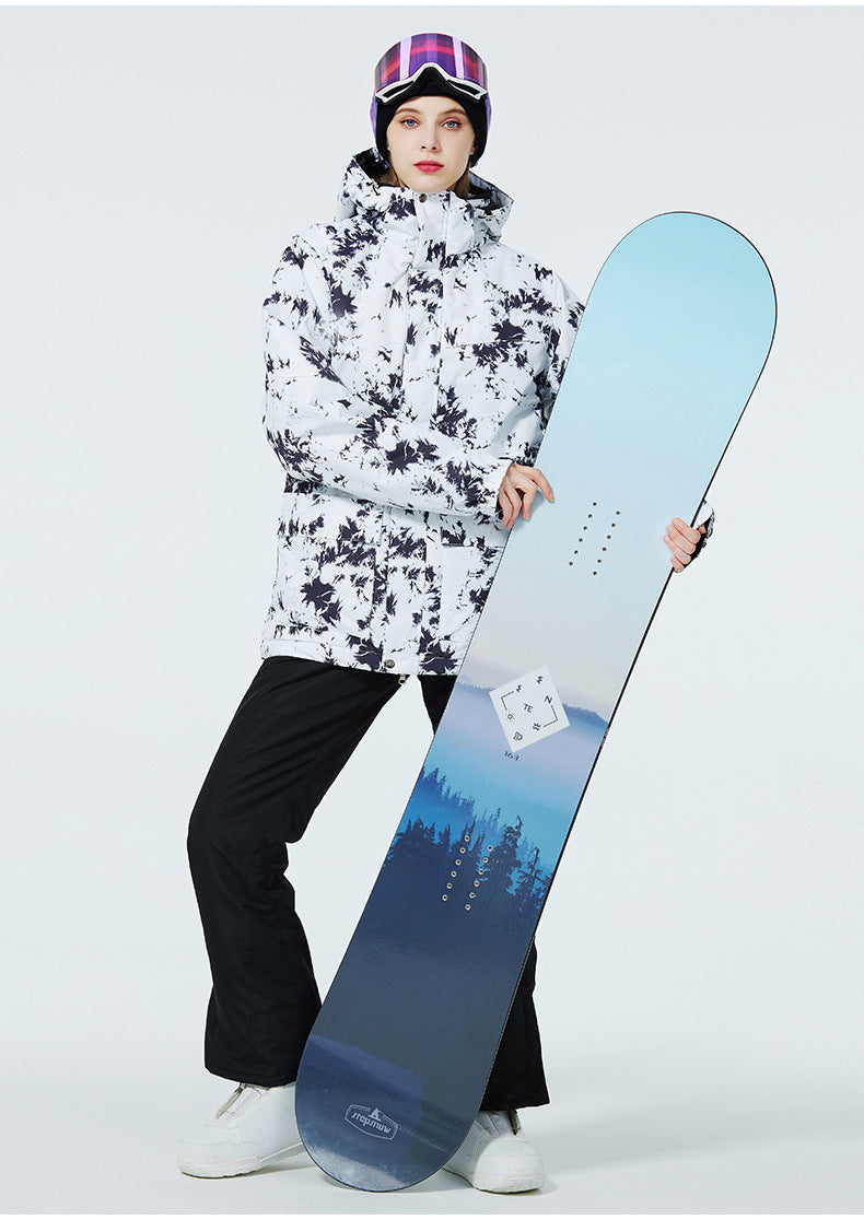 Dames Ski Overall Set Waterdicht Warm Trendy