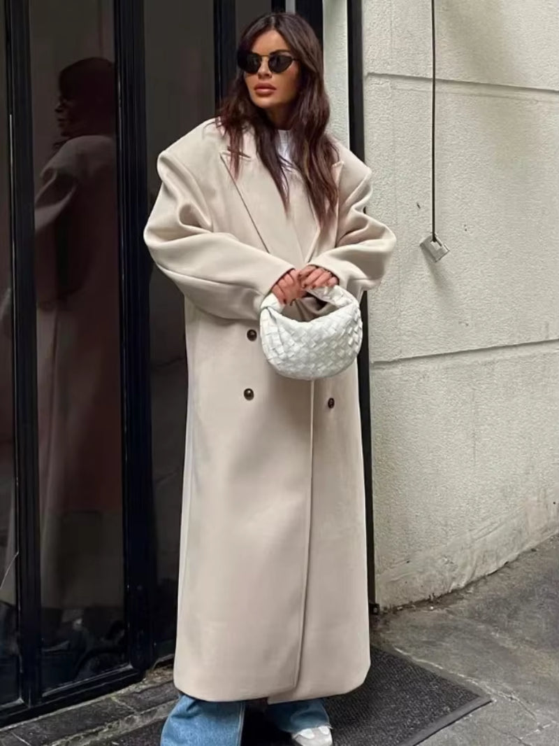 Dames Oversized Jas Lange Warme Parka