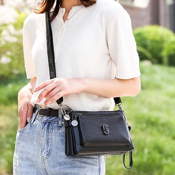 Kleine Crossbody Tas Sienna Leer Lederlook