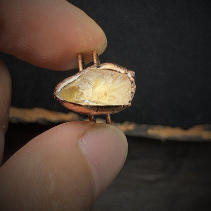 Natuurlijke Geboortesteen Ring Selina Zilver Kleur