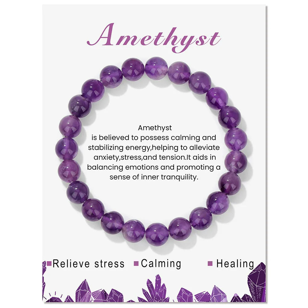 Kristal Armband Natuursteen Energie Sieraden Aria