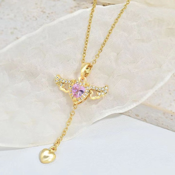 Engel Vleugel Ketting Zilver Livia