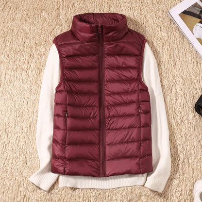 Dames Bodywarmer Lichtgewicht Gewatteerd Warme Vest