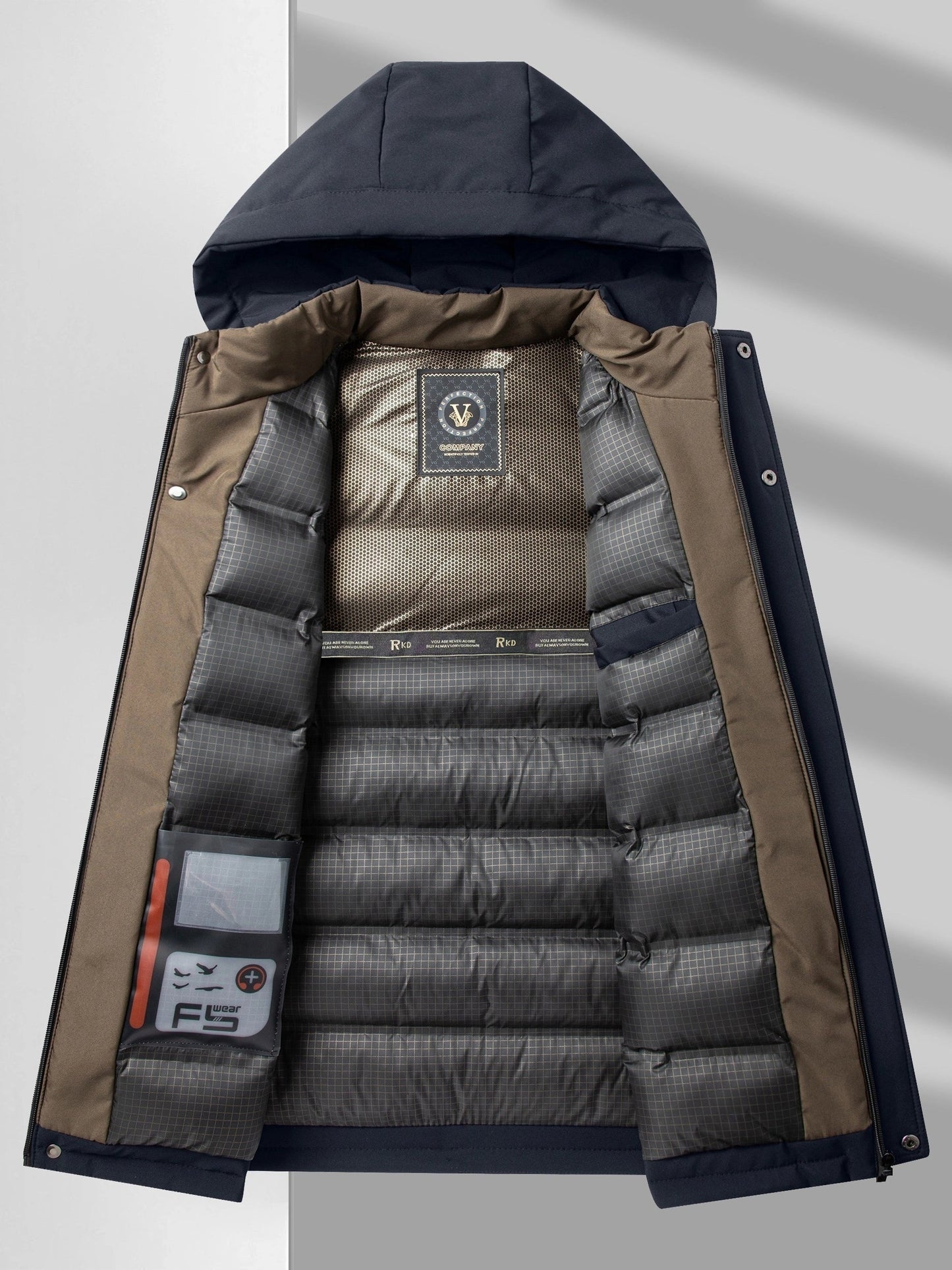 Waterdichte Herenjas Extra Warm Regular Fit
