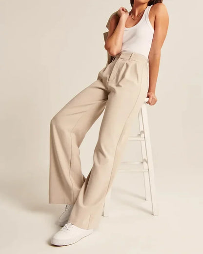 Vrouwen Broek Uitlopende Zomerbroek Comfortabel