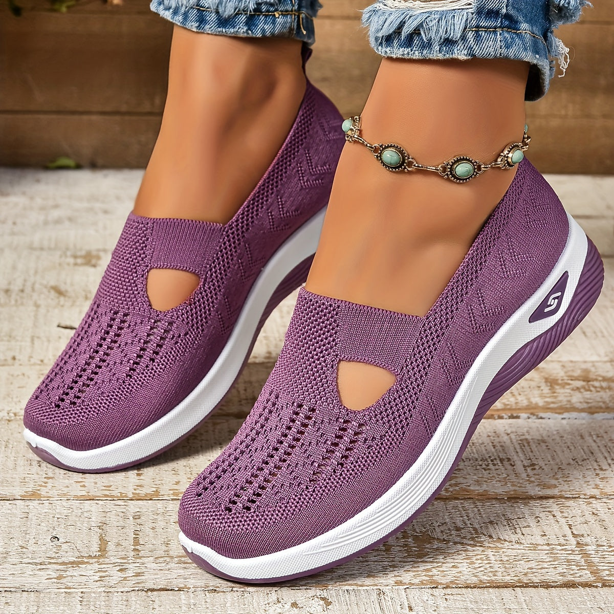 Bianco | Scarpe ortopediche senza lacci