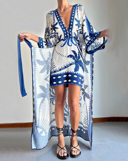Maxi Jurk met Print Stijlvolle Zomerjurk Dames
