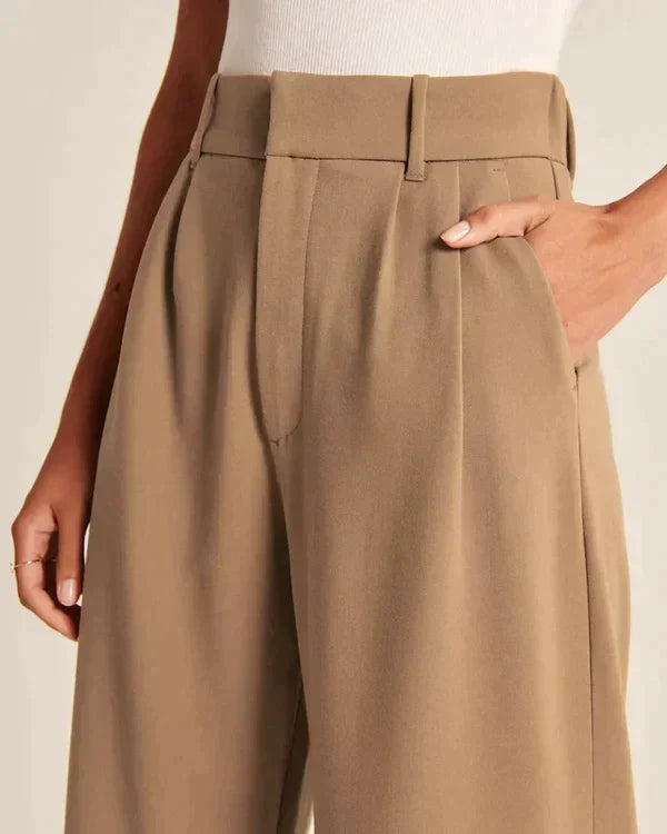 Vrouwen Broek Uitlopende Zomerbroek Comfortabel