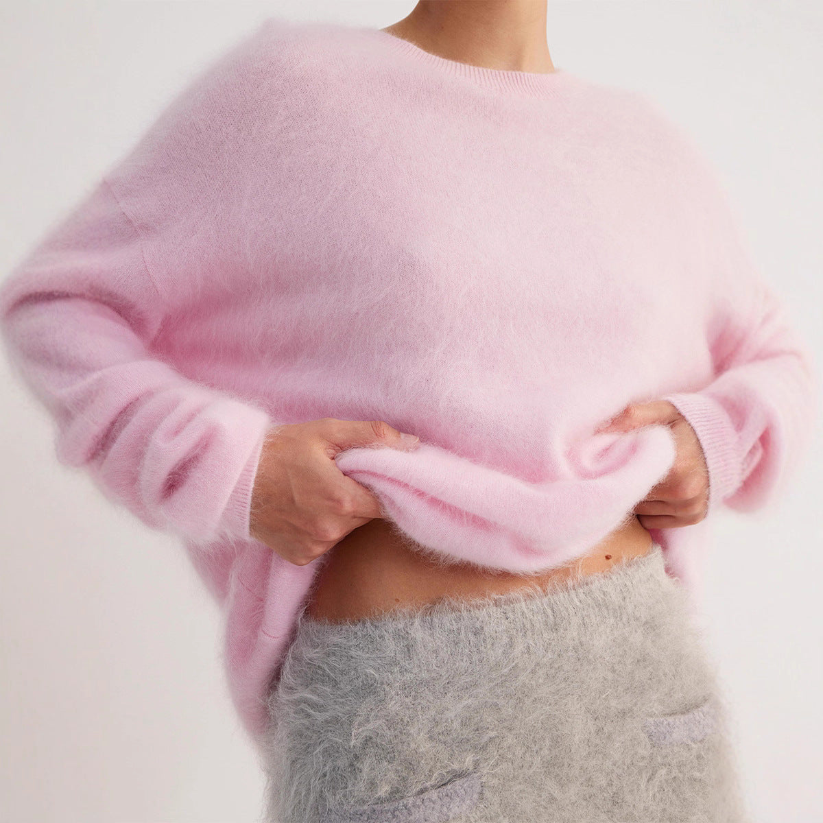 Dames Trui Gebreid Pastelkleurig Zacht en Trendy - Mode Vibes