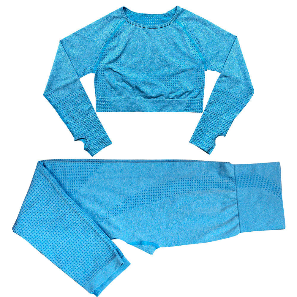 Yoga Sportset Dames Naadloze Legging en Top Set