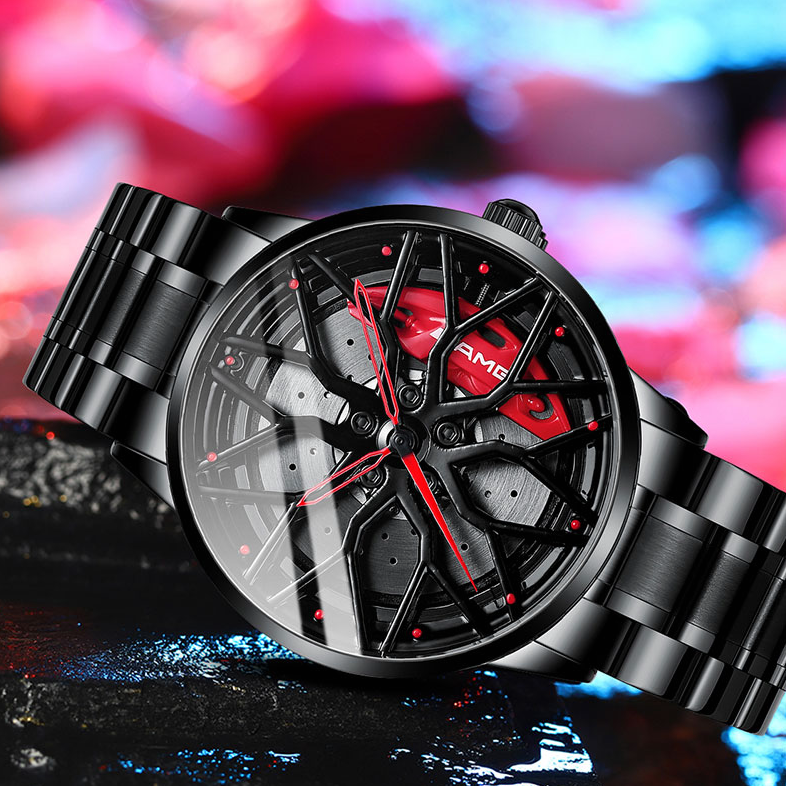 Heren Horloge Racewagen Stijl Vol Automatisch