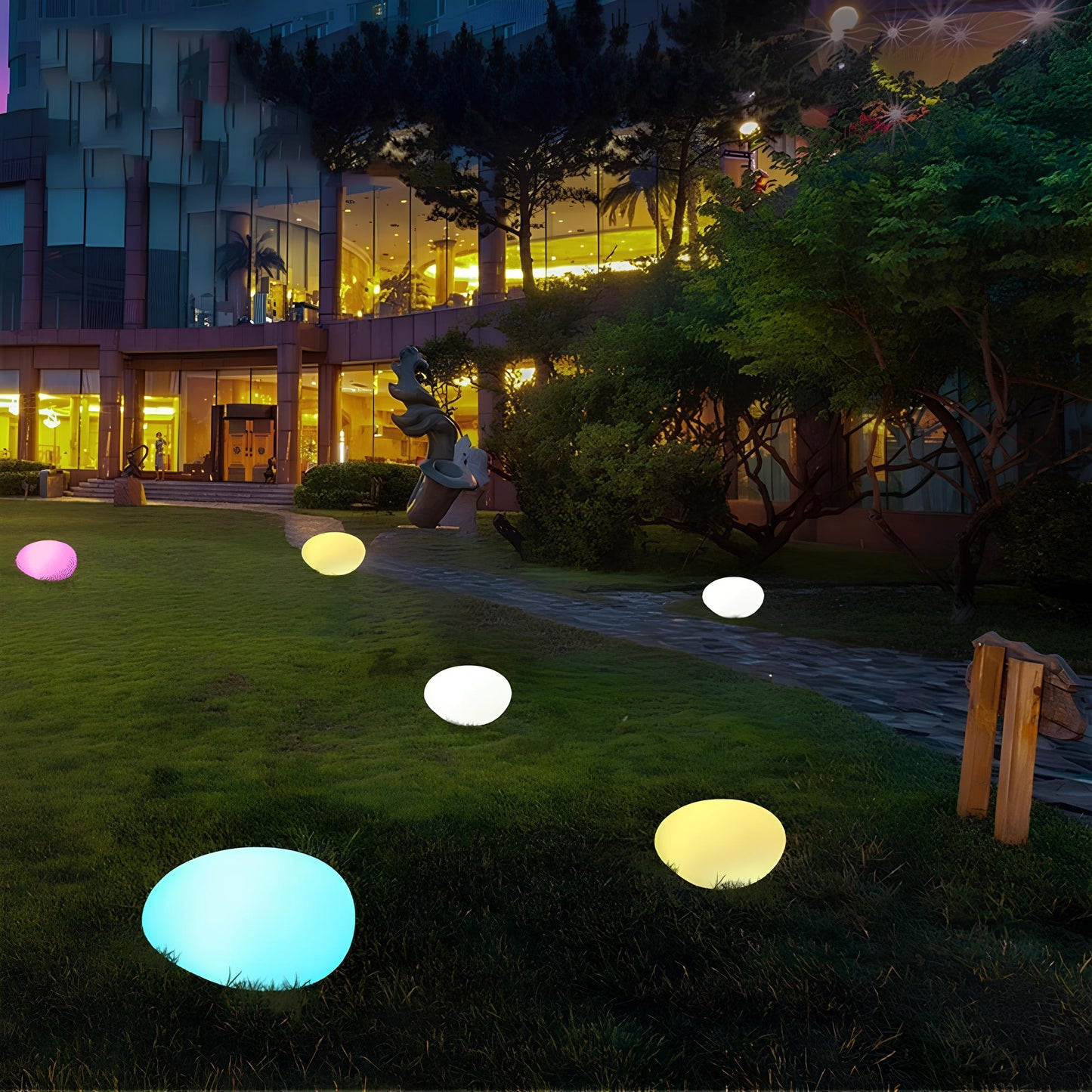 Draadloze Tuinlamp LED Sfeervol Waterdicht