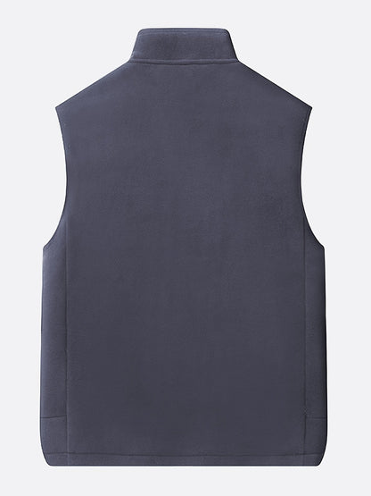 Ignazio | Gilet con zip foderato in pile