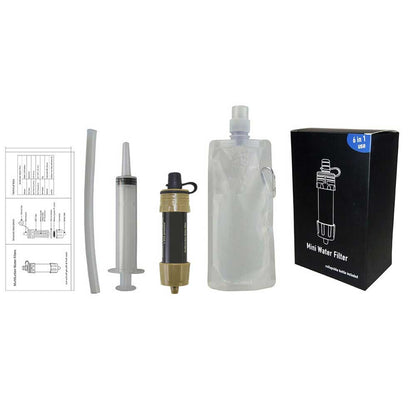 Draagbaar Waterfilter Systeem voor Outdoor en Reizen