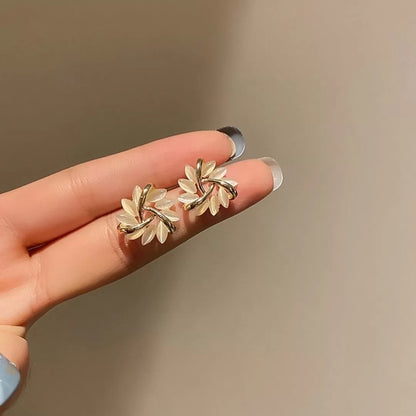 Bloesem Oorbellen Sakura Roze Zacht Kussen