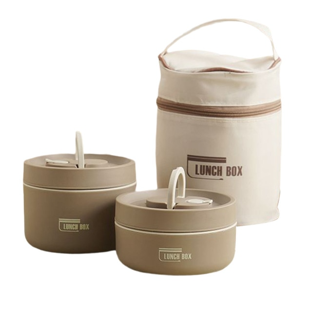 Isolatie Lunchbox Met Gratis Draagtasje Thermo Box
