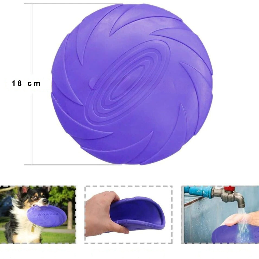 Hondenfrisbee Flexibel en Buigbaar Duo Set