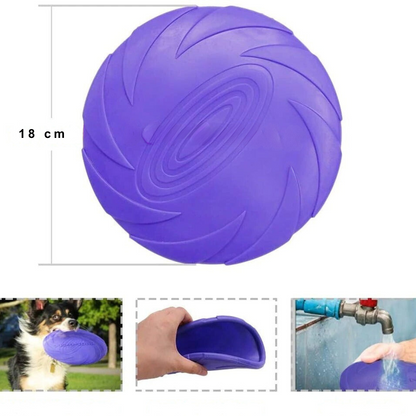 Hondenfrisbee Flexibel en Buigbaar Duo Set